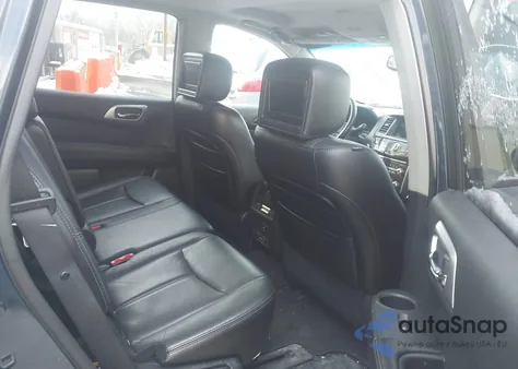 2013 Nissan Pathfinder Platinum from USA, damaged, VIN 5N1AR2MM1DC666190